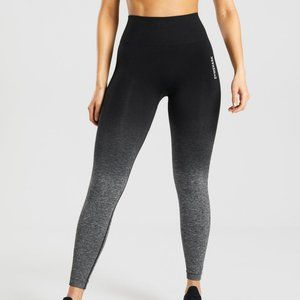 Gymshark Adapt Ombre Seamless - Black Marl (S)